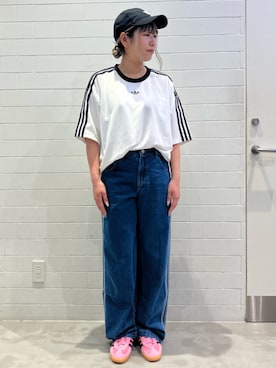 「ローカット」｜MMさん（レディース・165cm）の夏コーディネート
