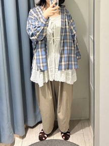 【極美品】LOWRYS FARM 2WAYコットンレースミニワンピース 美品 LOWRYS FARM 2WAYコットンレースミニワンピース492572