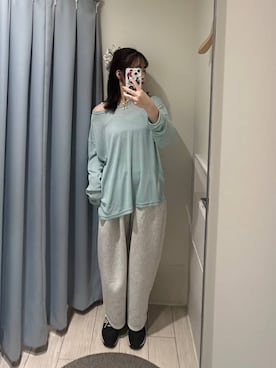 「アイテム（シュシュ）」を使った、maiさん（レディース・155cm・20代）の秋コーディネート