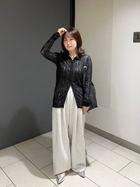 「アイテム（スウェットパンツ）」を使った、maiさん（レディース・155cm・20代）の夏コーディネート