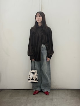 「SENSE OF PLACE by URBAN RESEARCH（センスオブプレイスバイアーバンリサーチ）のアイテム（パンプス）」を使った、noaさん（レディース・156cm）の秋コーディネート