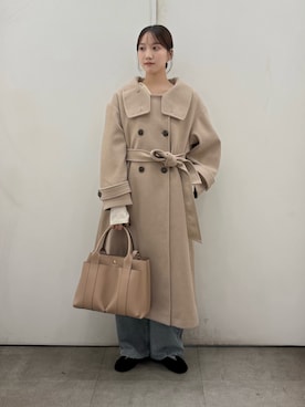 noaさん（レディース・156cm）の冬コーディネート