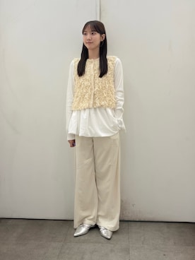 「SENSEOFPLACE」｜noaさん（レディース・156cm）の秋コーディネート