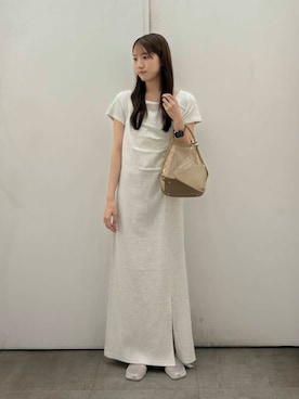 「SENSE OF PLACE by URBAN RESEARCH（センスオブプレイスバイアーバンリサーチ）のアイテム（サンダル）」を使った、noaさん（レディース・156cm）の夏コーディネート