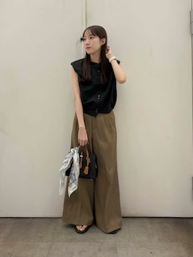 「SMELLY（スメリー）のアイテム（財布/小物）」を使った、noaさん（レディース・156cm）の夏コーディネート