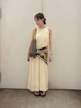 「SMELLY（スメリー）のアイテム（財布/小物）」を使った、noaさん（レディース・156cm）の夏コーディネート