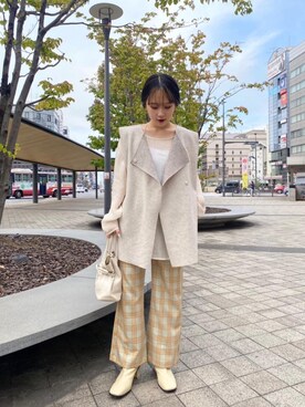 大賀彩乃さんのコーディネート