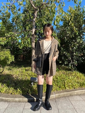 大賀彩乃さんのコーディネート