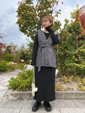 大賀彩乃さんのコーディネート