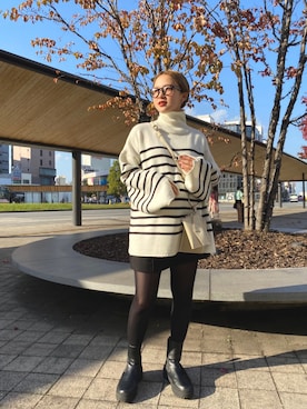 大賀彩乃さんのコーディネート