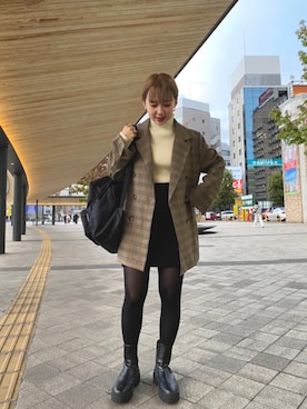 大賀彩乃さんのコーディネート