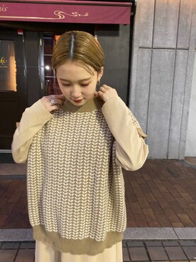 大賀彩乃さんのコーディネート