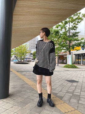 大賀彩乃さんのコーディネート