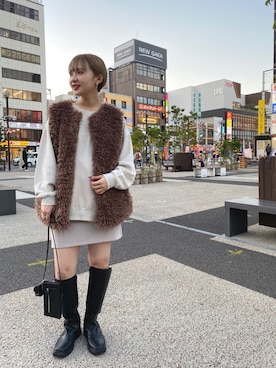 大賀彩乃さんのコーディネート