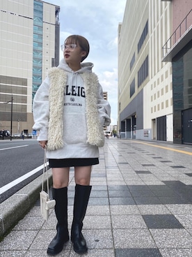 大賀彩乃さんのコーディネート