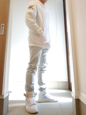 「LRG（エルアールジー）のアイテム」を使った、haruさん（メンズ・172cm）の冬コーディネート