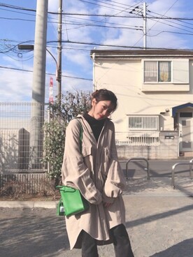 ゆるり。さん（レディース・158cm）の冬コーディネート