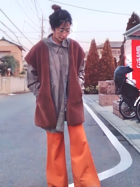 ゆるり。さん(レディース・158cm)の冬コーディネート