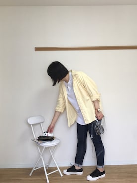 「COOLなこのコが仲間入り」｜「アイテム（財布/小物）」を使った、リーナ・ベル♥さん（レディース・167cm）の夏コーディネート