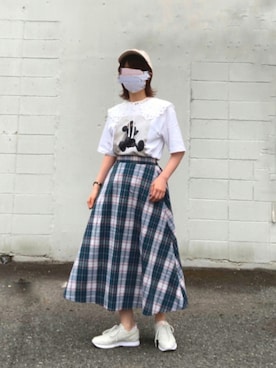 ぱん🐼さん(レディース・153cm)の夏コーディネート