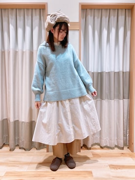 おゆさん（レディース・167cm）の冬コーディネート