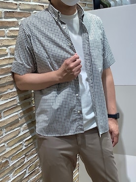 BRICK HOUSE by Tokyo Shirts 武蔵小杉東急スクエア店さん（メンズ・175cm）の夏コーディネート