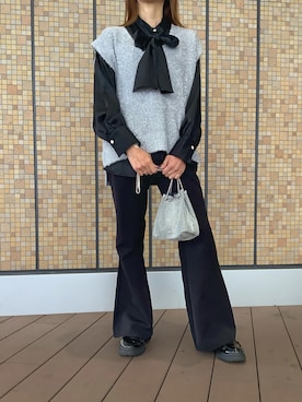 BRICK HOUSE by Tokyo Shirts 武蔵小杉東急スクエア店さん（レディース・153cm）の秋コーディネート