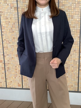 BRICK HOUSE by Tokyo Shirts 武蔵小杉東急スクエア店さん（レディース・168cm）の冬コーディネート