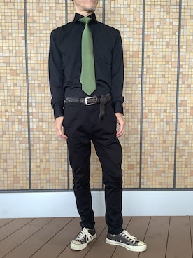 「アイテム（ビジネスシャツ）」を使った、BRICK HOUSE by Tokyo Shirts 武蔵小杉東急スクエア店さん（メンズ・165cm）の秋コーディネート
