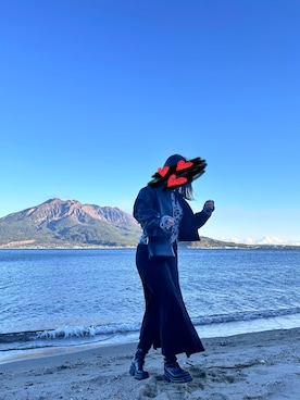 「LAURA DI MAGGIO（ローラディマッジオ）のアイテム」を使った、rrrさん（レディース・160cm）の冬コーディネート