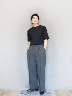 「アイテム（パンツ）」を使った、kamoiさん（メンズ・170cm・30代）の夏コーディネート