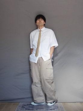「CONVERSE（コンバース）のconverse コンバース ALL STAR HI オールスター ハイ 3206 BLACK(US)（スニーカー）」を使った、kamoiさん（メンズ・170cm）の秋コーディネート