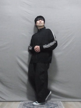 「RAGEBLUE（レイジブルー）のアイテム（カーディガン/ボレロ）」を使った、kamoiさん（メンズ・170cm）の冬コーディネート