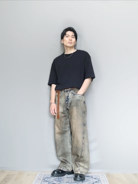 「アイテム（パンツ）」を使った、kamoiさん（メンズ・170cm・30代）の夏コーディネート
