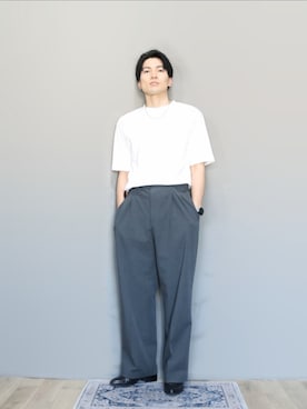 「アイテム（ブーツ）」を使った、kamoiさん（メンズ・170cm）の秋コーディネート
