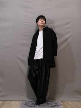 「ZARA（ザラ）のアイテム（ブルゾン）」を使った、kamoiさん（メンズ・170cm）の冬コーディネート