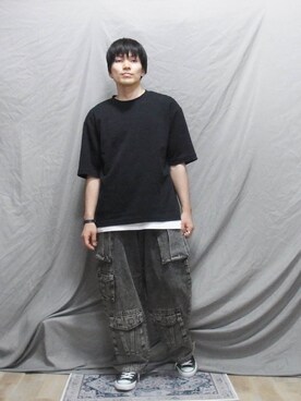 「BEAMS LIGHTS（ビームスライツ）のアイテム（アクセサリー）」を使った、kamoiさん（メンズ・170cm）の夏コーディネート