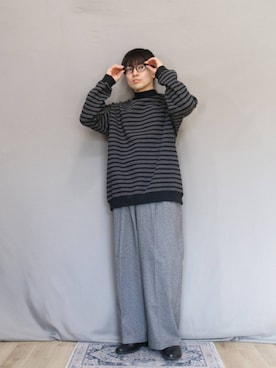 「coen（コーエン）のアイテム」を使った、kamoiさん（メンズ・170cm）の冬コーディネート