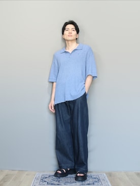 「ZARA（ザラ）のアイテム」を使った、kamoiさん（メンズ・170cm）の秋コーディネート