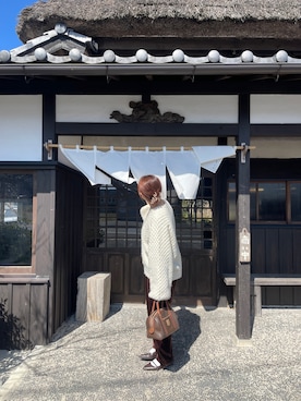 「CELINE（セリーヌ）のアイテム」を使った、mywooさん（レディース・166cm）の春コーディネート