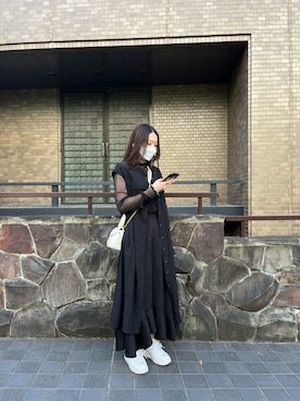 「PAGEBOY（ページボーイ）のアイテム（ワンピース）」を使った、KANAさん（レディース・162cm）の春コーディネート