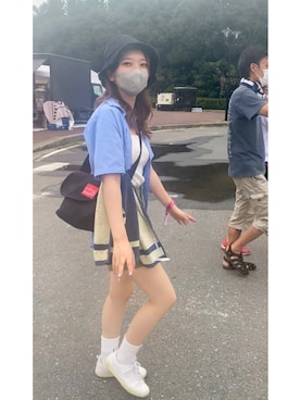「サマソニ」｜KANAさん（レディース・162cm）の夏コーディネート