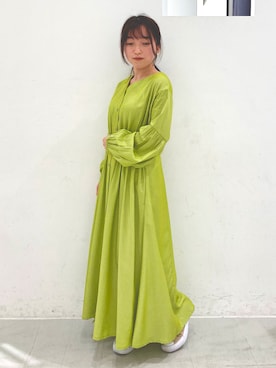 「YECCA VECCA（イェッカヴェッカ）のアイテム（ワンピース）」を使った、asunoko0007さん（レディース・145cm）の春コーディネート