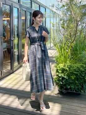 makiさん（レディース・163cm）の夏コーディネート