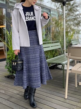 makiさん（レディース・163cm）の冬コーディネート