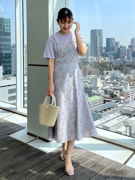 makiさん（レディース・163cm）の夏コーディネート