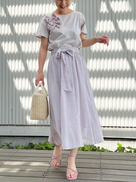 makiさん（レディース・163cm）の春コーディネート