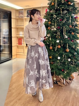 makiさん（レディース・163cm）の冬コーディネート