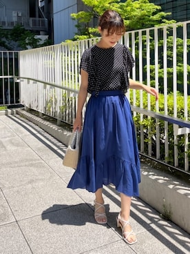 makiさん（レディース・163cm）の夏コーディネート