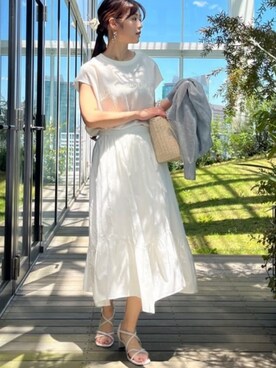 makiさん（レディース・163cm）の夏コーディネート